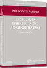 LECCIONES SOBRE EL ACTO ADMINISTRATIVO