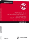 LA PROTECCI�N PENAL DE LAS FINANZAS P�BLICAS Y LA RESPONSABILIDAD DE LOS GESTORES P�BLICOS