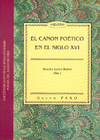 CANON POETICO EN EL SIGLO XVI