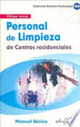 PERSONAL DE LIMPIEZA DE CENTROS RESIDENCIALES. MANUAL BSICO