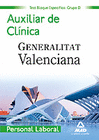 PERSONAL LABORAL DE LA GENERALITAT VALENCIANA. (GRUPO D). AUXILIARES DE CL�NICA. TEST DEL  BLOQUE ESPEC�FICO