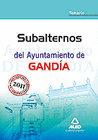SUBALTERNOS DEL AYUNTAMIENTO DE GAND�A. TEMARIO