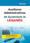 AUXILIARES ADMINISTRATIVOS DEL AYUNTAMIENTO DE LEGANS. TEMARIO