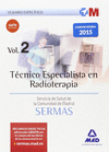 � T�CNICO ESPECIALISTA EN RADIOTERAPIA DEL SERVICIO DE SALUD DE LA COMUNIDAD DE MADRID. TEMARIO ESPEC�FICO VOLUMEN 2