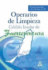 OPERARIOS DE LIMPIEZA DEL CABILDO INSULAR DE FUERTEVENTURA. TEMARIO ESPECFICO Y TEST (TEMAS 4  A 10)