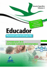 EDUCADORES. PERSONAL LABORAL (GRUPO II) DE LA ADMINISTRACIN DE LA COMUNIDAD AUTNOMA DE EXTREMADURA. TEMARIO ESPECFICO. VOLUMEN II