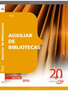 AUXILIAR DE BIBLIOTECAS. TEST