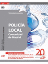 POLICA LOCAL COMUNIDAD DE MADRID. TEMARIO COMN