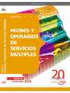 PEONES Y OPERARIOS DE SERVICIOS MLTIPLES. TEMARIO