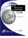 MANUAL TCNICAS DE SECRETARIADO. FORMACIN PARA EL EMPLEO