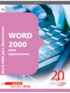 WORD 2000 PARA OPOSICIONES