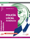 POLICA LOCAL DE ANDALUCA. TEMARIO  VOL. II.