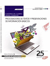 CUADERNO DEL ALUMNO PROCESADORES DE TEXTOS Y PRESENTACIONES DE INFORMACI�N B�SICOS
