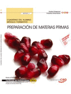 CUADERNO DEL ALUMNO PREPARACI�N DE MATERIAS PRIMAS