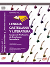 LENGUA CASTELLANA Y LITERATURA. TEMARIO