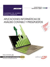 CUADERNO DEL ALUMNO APLICACIONES INFORM�TICAS DE AN�LISIS CONTABLE Y PRESUPUESTOS
