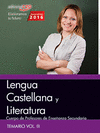 CUERPO DE PROFESORES DE ENSEANZA SECUNDARIA. LENGUA CASTELLANA Y LITERATURA. VOL. III