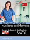 TCNICO EN CUIDADOS AUXILIARES DE ENFERMERA. SERVICIO DE SALUD DE CASTILLA Y LEN (SACYL). TEMARIO VOL. II.