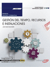 MANUAL GESTI�N DEL TIEMPO, RECURSOS E INSTALACIONES