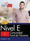 COMUNIDAD FORAL DE NAVARRA. NIVEL E. TEMARIO Y TEST