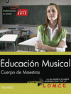 CUERPO DE MAESTROS. EDUCACIN MUSICAL. TEMARIO