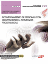 CUADERNO DEL ALUMNO ACOMPAAMIENTO DE PERSONAS CON DISCAPACIDAD EN ACTIVIDADES