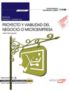 MANUAL. PROYECTO Y VIABILIDAD DEL NEGOCIO O MICROEMPRESA (UF1819). CERTIFICADOS