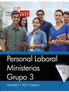 PERSONAL LABORAL MINISTERIOS. GRUPO 3. TEMARIO Y TEST COMN