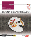 MANUAL COCINA CREATIVA O DE AUTOR