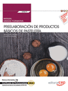 MANUAL PREELABORACIN DE PRODUCTOS BSICOS DE PASTELERA