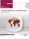 MANUAL. COCINA ESPA�OLA E INTERNACIONAL