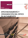 MANUAL. APROVISIONAMIENTO Y ORGANIZACI�N DEL OFFICE EN ALOJAMIENTOS