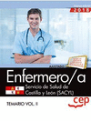 ENFERMERO/A. SERVICIO DE SALUD DE CASTILLA Y LEN (SACYL). TEMARIO VOL.II