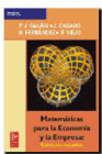 MATEMATICAS PARA LA ECONOMIA Y LA EMPRESA
