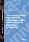 LA PERSONA COMO CENTRO DE GRAVEDAD DEL ORDENAMIENTO JURDICO: RELACIONES JURDIC