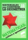 MATERIALES PARA CONSTRUIR LA GEOMETRA