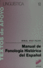 MANUAL DE FONOLOG�A HIST�RICA DEL ESPA�OL