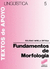 FUNDAMENTOS DE MORFOLOG�A