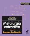 METALURGIA EXTRACTIVA. VOL. II: PROCESOS DE OBTENCIN