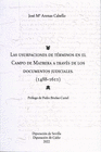 LAS USURPACIONES DE TRMINOS EN EL CAMPO DE MATRERA A TRAVS DE LOS DOCUMENTOS JUDICIALES (1488-1611)