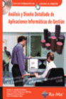 ANALISIS Y DISEO DETALLADO DE APLICACIONES INFORMATICAS DE GESTION. CFGS