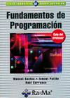 FUNDAMENTOS DE PROGRAMACION. CFGS. (GUIA DEL PROFESOR)