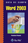 GU�A DE CAMPO DE WORD 2003