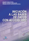 INICIACI�N A LAS BASES DE DATOS CON ACCESS 2002