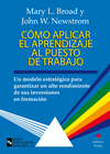 CMO APLICAR EL APRENDIZAJE AL PUESTO DE TRABAJO