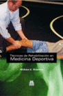 T�CNICAS DE REHABILITACI�N EN MEDICINA DEPORTIVA