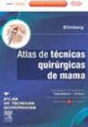 ATLAS DE TECNICAS QUIRURGICAS DE MAMA