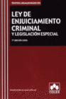 LEY DE ENJUICIAMIENTO CRIMINAL Y LEGISLACI�N ESPECIAL