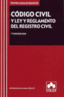 CDIGO CIVIL Y LEY Y REGLAMENTO DEL REGISTRO CIVIL