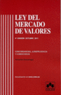 LEY DEL MERCADO DE VALORES. 4 EDICION OCTUBRE 2011